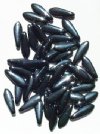 50 5x16mm Metallic Gunmetal Dagger Beads